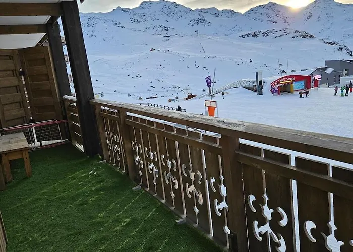 Val Thorens, Plein Centre, 8 Pers, 3 Chb, Vue Ouf! Валь-Торанс